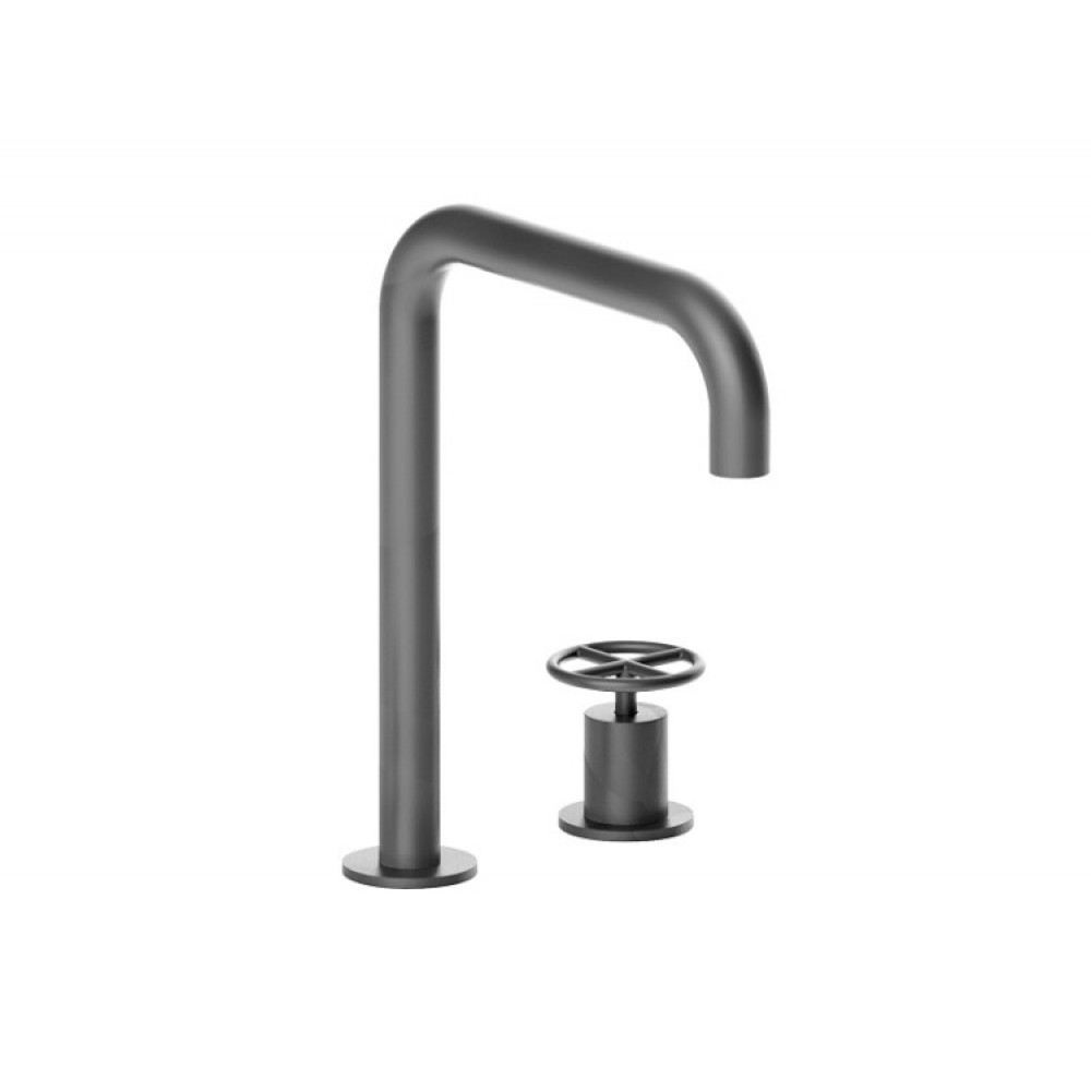 Смеситель для раковины, Fantini, Fontane Bianche, цвет-Matt Gun Metal PVD