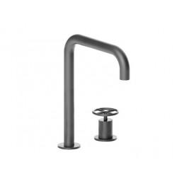 Смеситель для раковины, Fantini, Fontane Bianche, цвет-Matt Gun Metal PVD