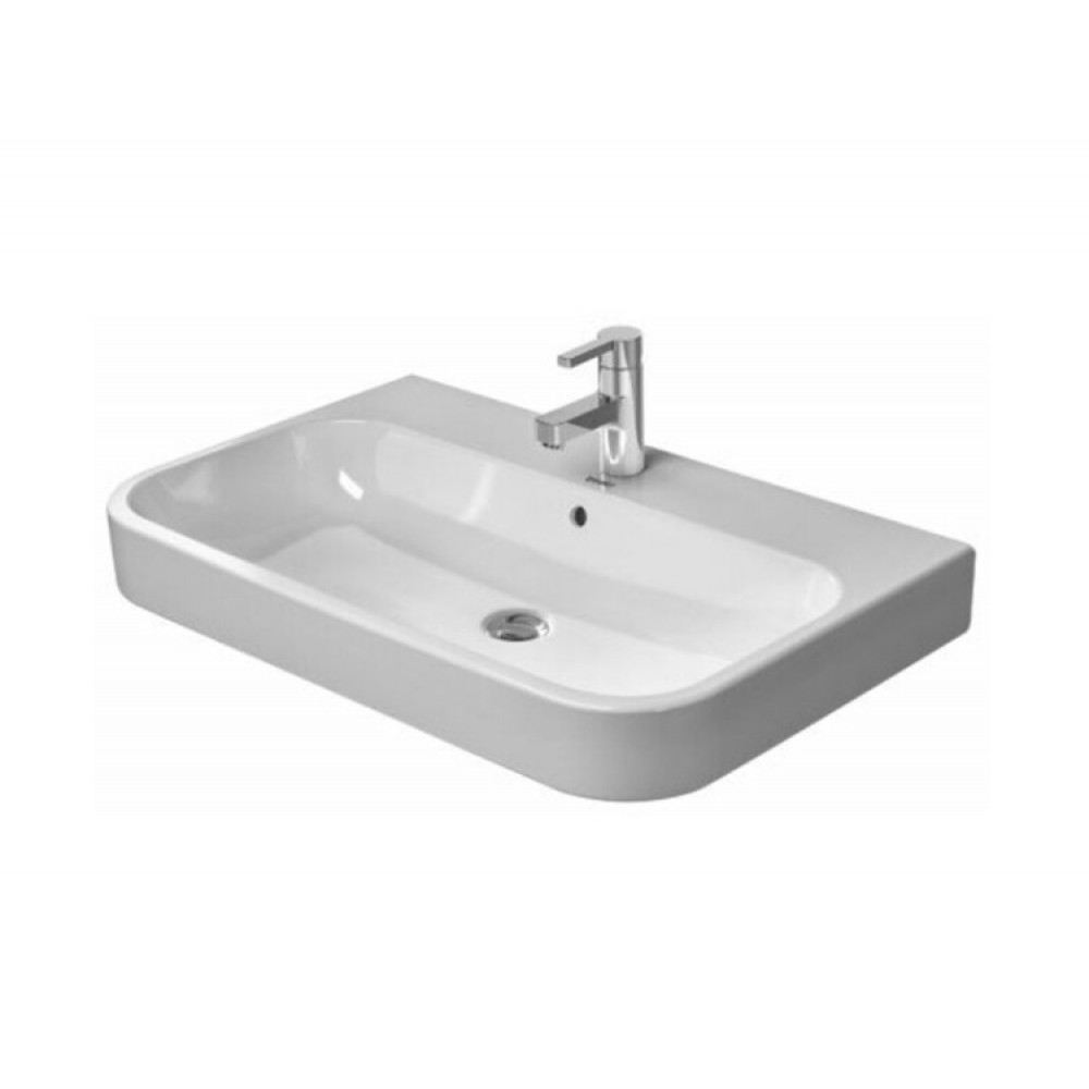 Раковина, Duravit, Happy D.2, шгв 650*505*170, отверстия для смесителя-1, цвет-белый