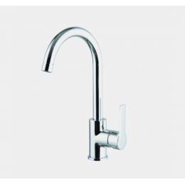 Смеситель для кухни, Fima Carlo Frattini, Kitchen, цвет-брашированный никель