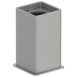 Модуль, Сунержа, скрытого подключения, для МЭМ CUBE, цвет-RAL 7042 (Транспортный серый A)