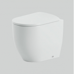 Унитаз, Artceram, Monet, напольный, шг 360*520, цвет-белый матовый