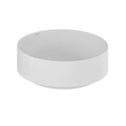 Раковина, Kludi, RESA R, шгв 400*400*140, отверстия для смесителя-отсутствуют, цвет-белый матовый