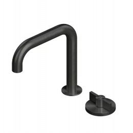 Смеситель для раковины, Quadro design, Valvola01, цвет-золото черное