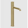 Смеситель для раковины, Gessi, Habito Unito, цвет-Brushed Brass PVD
