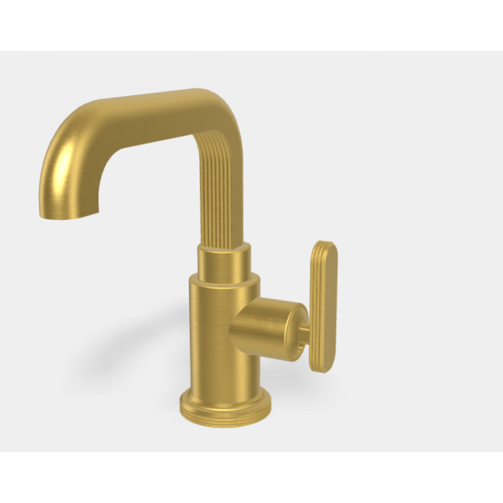 Смеситель для раковины, Fima Carlo Frattini, Park Lane, цвет-брашированное золото