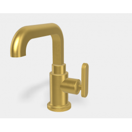 Смеситель для раковины, Fima Carlo Frattini, Park Lane, цвет-брашированное золото