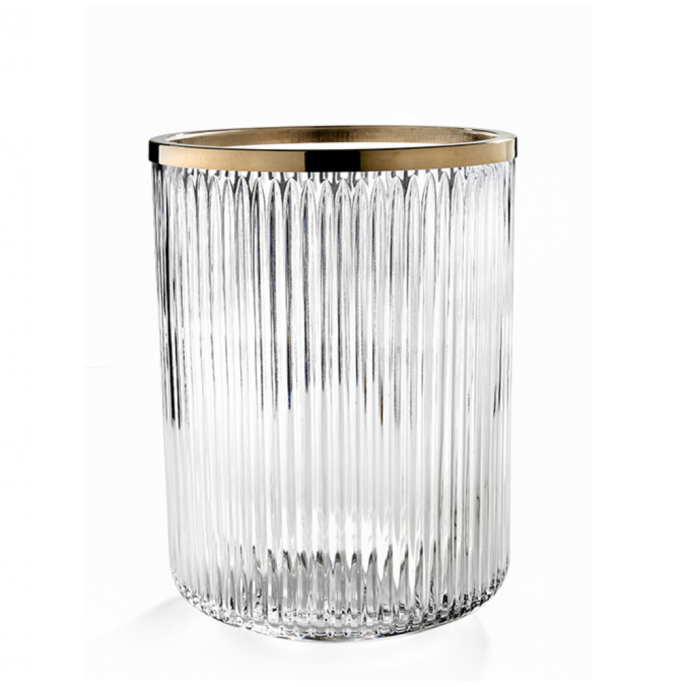 Урна, 3SC, Elegance, шгв 200*200*280, цвет-золото матовое