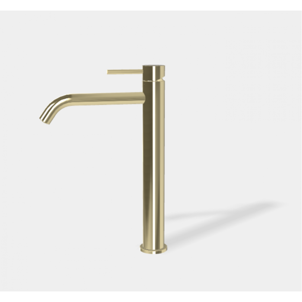 Смеситель для раковины, Fima Carlo Frattini, Spillo Up, цвет-шампань