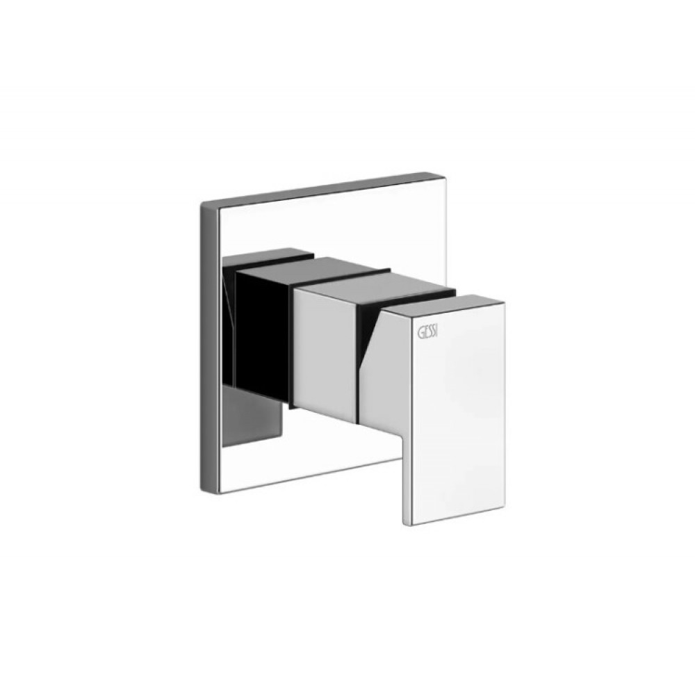 Смеситель для душа, Gessi, Rettangolo, цвет-Black Metal PVD