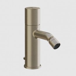 Смеситель для биде, Gessi, Habito Unito, цвет-Finox Brushed Nickel