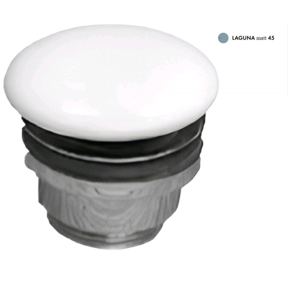 Донный клапан, Alice, для раковин, цвет-лагуна матовый (Laguna matt)