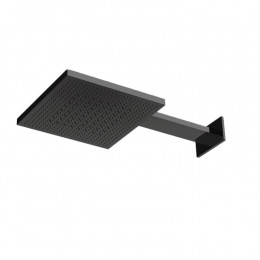 Верхний душ, Almar, Velvet, 300*300, цвет-Absolute Black Brushed PVD (Товар заказной, возврату не подлежит)