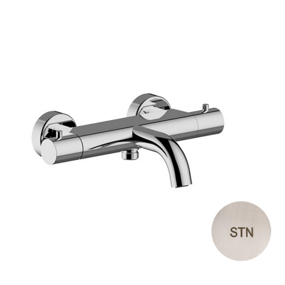 Смеситель для ванны и душа, Carimali, RIGOLETTO, цвет-Brushed Nickel
