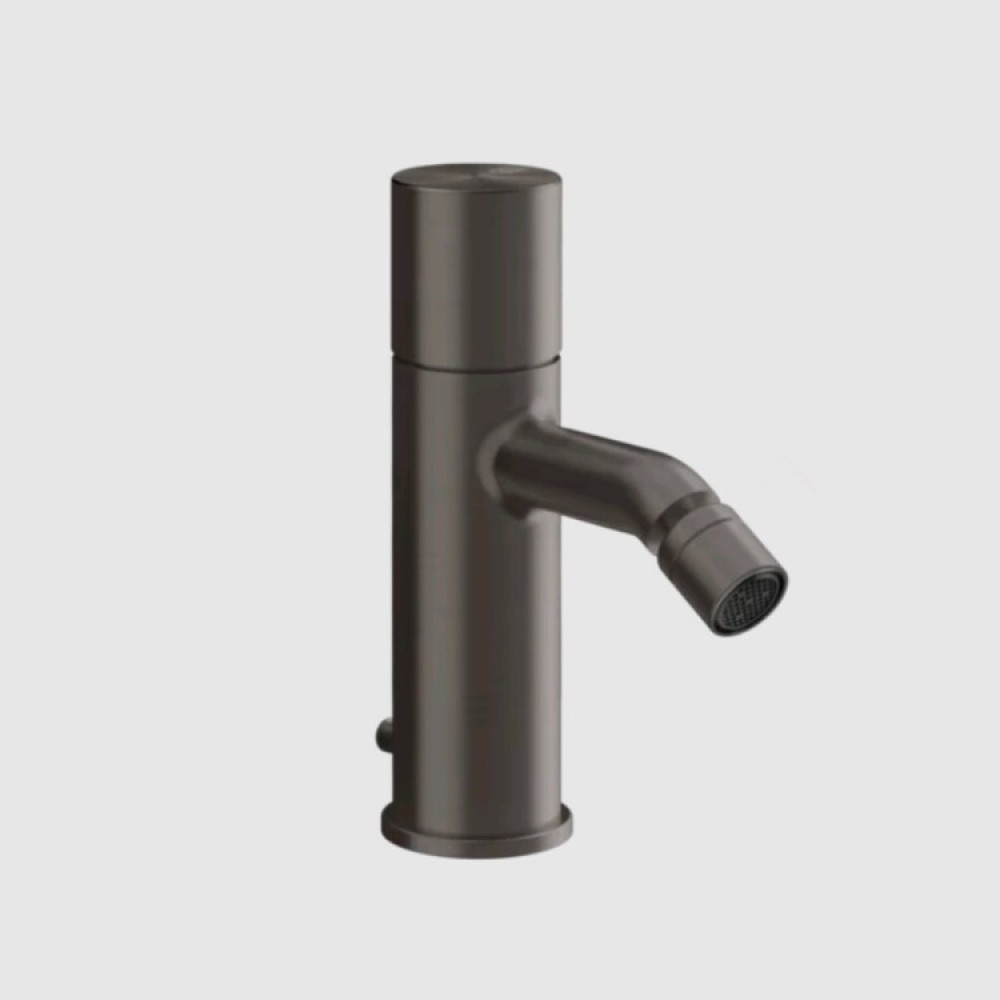 Смеситель для биде, Gessi, Habito Unito, цвет-Black Metal Brushed PVD