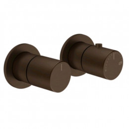 Смеситель для душа, Gessi, Habito Unito, на 1 потребитель, цвет-Dark Bronze