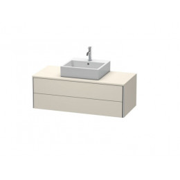 Тумба под раковину, Duravit, XSquare, шгв 1200*548*400, раковина-необходимо заказать, цвет-серо-коричневый матовый