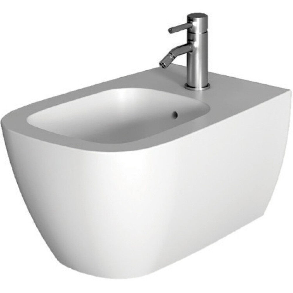 Биде, Alice, Wunder, подвесной, шгв 360*530*285, Aliglaze+, цвет-белый матовый