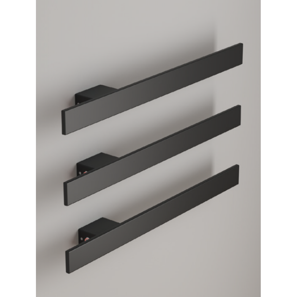 Полотенцесушитель, Broner, Scompartimento, шгв 60*50*600, по краям, ТЭН, цвет-RAL 9005 матовый