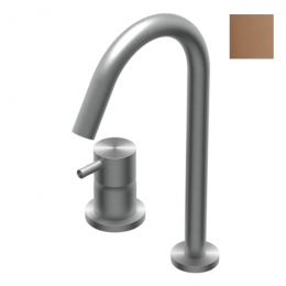 Смеситель для раковины, Ritmonio, Diametro35, цвет-Frosted Rose Gold