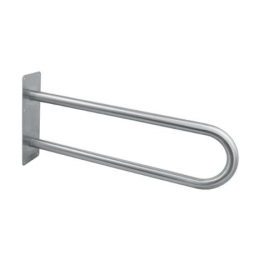 Поручень, Nofer, прямой, шгв 650*100*300, цвет-нержавеющая сталь матовая