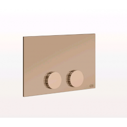 Клавиша смыва, Gessi, Ingranaggio, Tece (TeceProfil, TeceBox), для унитаза, шгв 215*12*145, цвет-Copper PVD