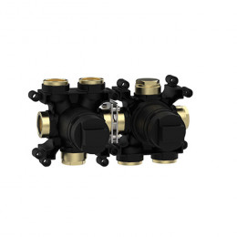 Внутренняя часть, Almar, Water Control Modular, однорычажного смесителя с переключателем на 3 положения, горизонтальный модуль (Товар заказной, возврат