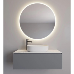 Зеркало, MOBO, Lune, круглое, шгв 500*34*500, с подсветкой, тач кольцо, 3000K-6000K