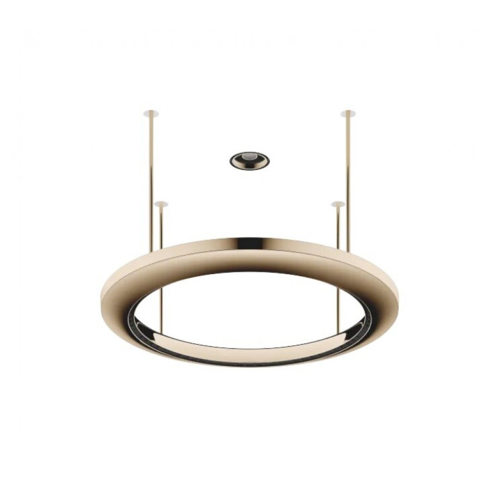 Панель дождевая, Dornbracht, AQUAHALO, 605*605, цвет-шампанское (золото 22кт)