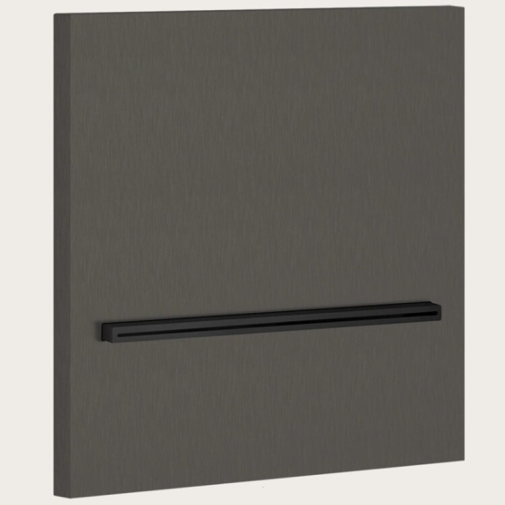 Излив, Gessi, Cascata, цвет-Black Metal Brushed PVD