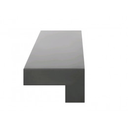 Настенная полка, Gessi, Equilibrio, для однорычажного смесителя, цвет-Black XL