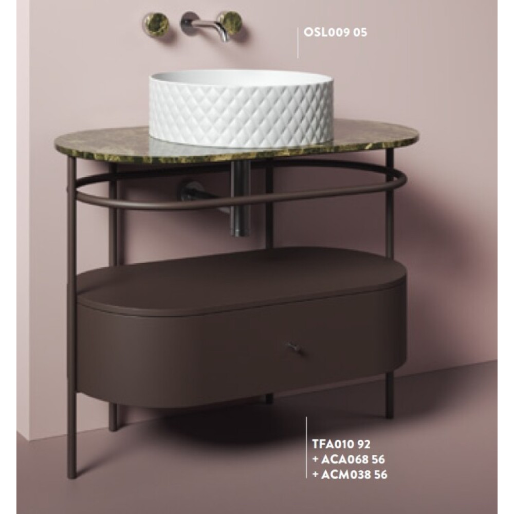 Консоль, Artceram, Flair 4.0, шгв 950*480*755, для настольных раковин, цвет-moka