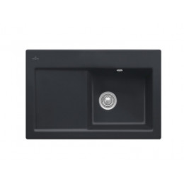 Мойка, Villeroy&Boch, Subway 45 flat, шгв 745*475*230, CeramicPlus, цвет-Ebony