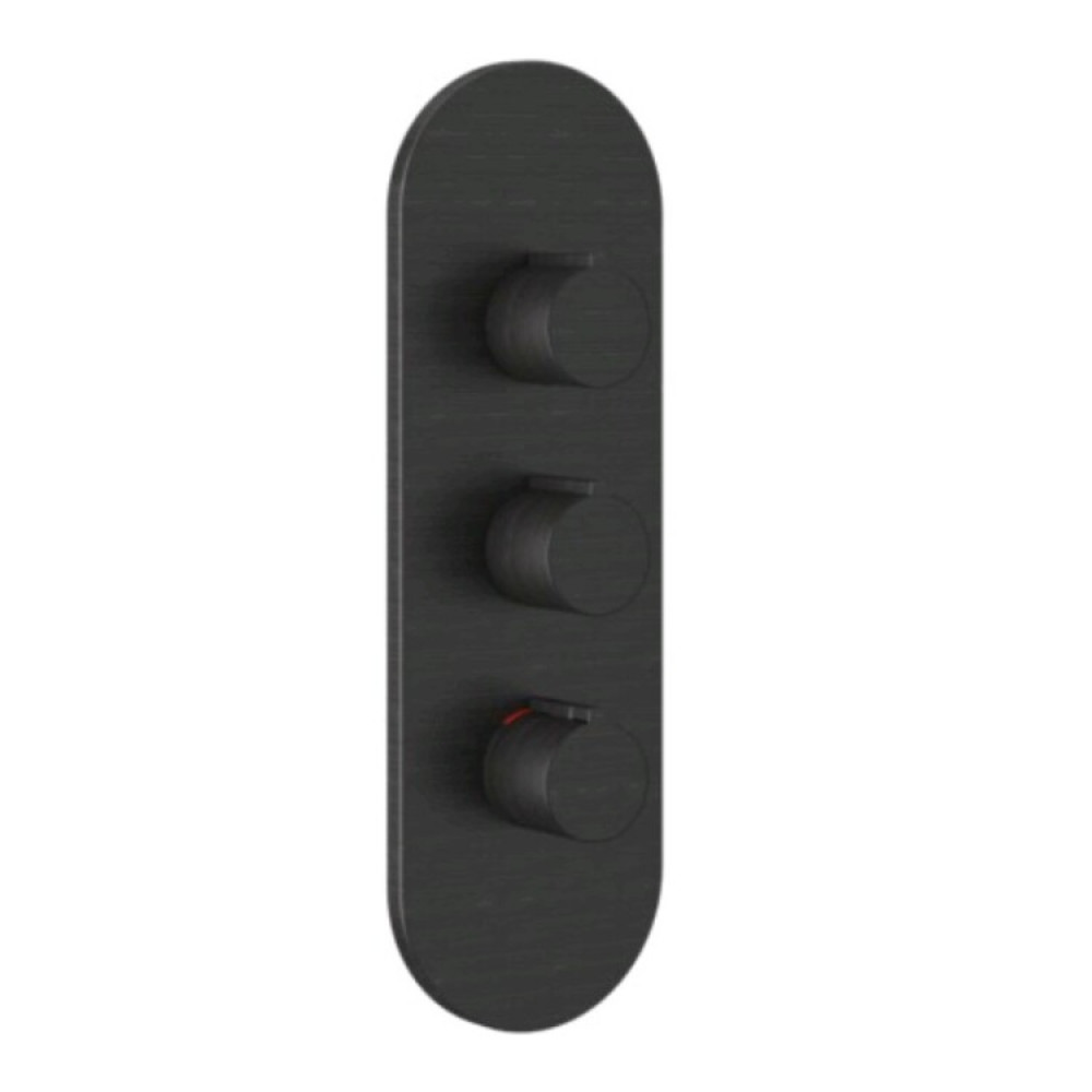 Смеситель для душа, Gessi, на 2 потребителя, цвет-Aged Bronze