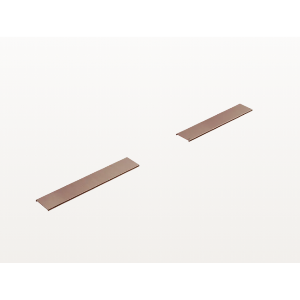 Дизайн-решетка, Gessi, Shower G Drains, боковая, 265+265, для артикула 67050 L=70cm, цвет-медь брашированная PVD (Copper Brushed PVD)