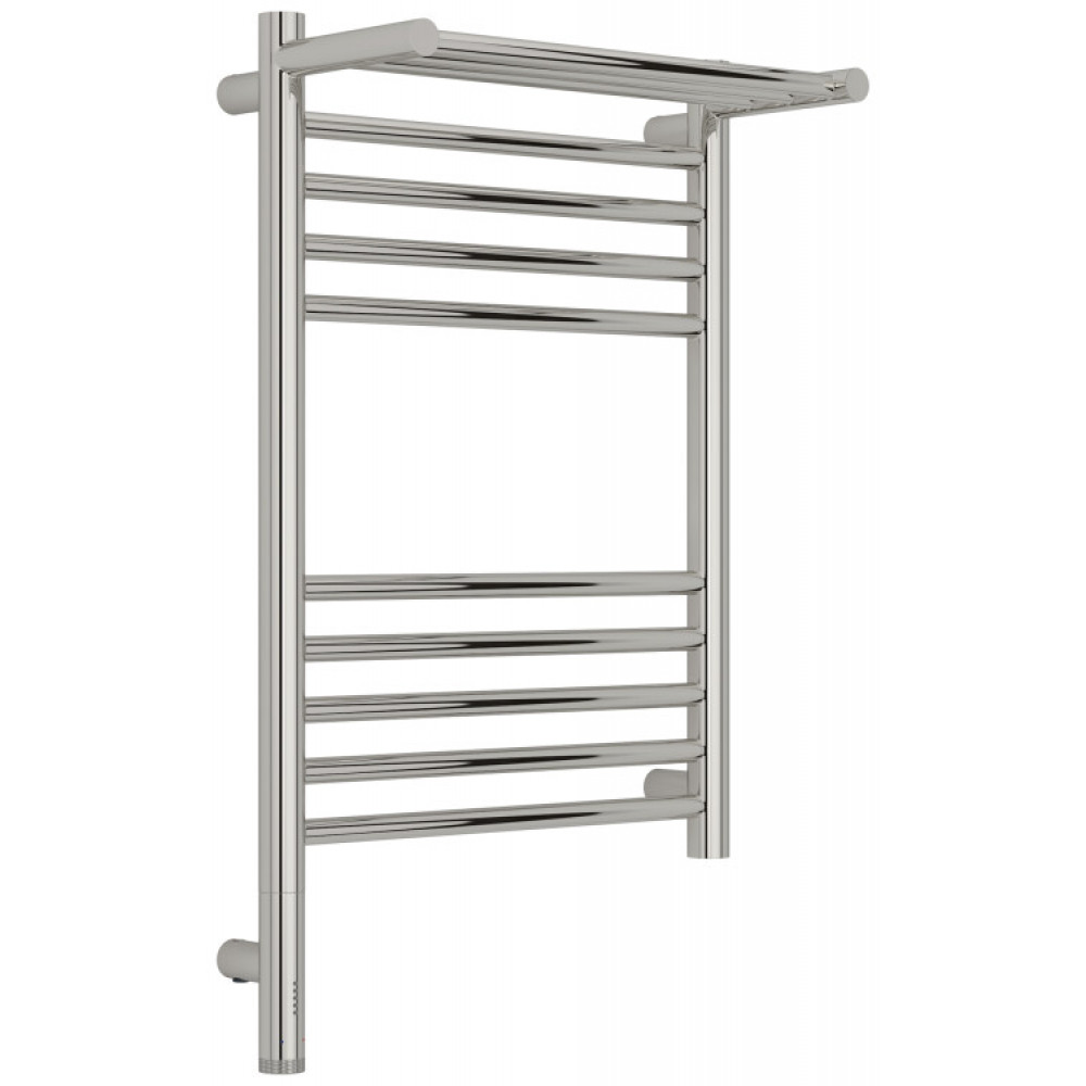 Полотенцесушитель, Сунержа, Богема 3.1, с 1 полкой, шгв 432*215*724, нижнее слева, МЭМ, цвет-сталь (без покрытия)