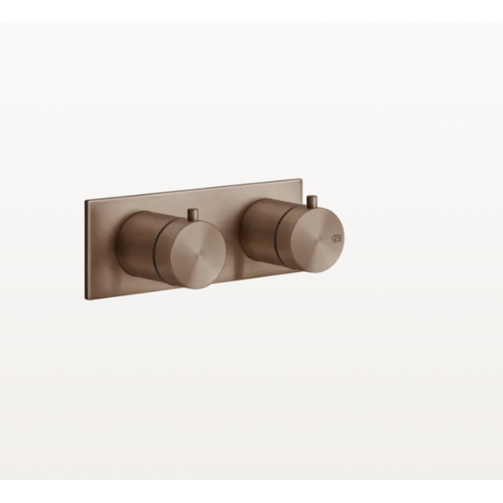 Смеситель для душа, Gessi, Shower316, цвет-Copper Brushed PVD