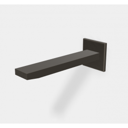 Излив, Fima Carlo Frattini, Shower accessories, цвет-хром черный брашированный