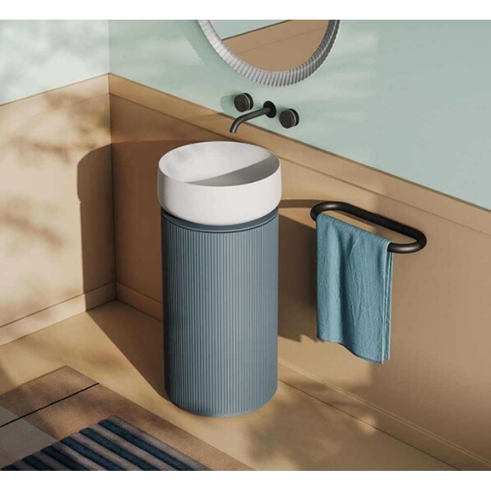 Тумба под раковину, Artceram, Opera, шгв 400*400*720, раковина-необходимо заказать, цвет-peacok