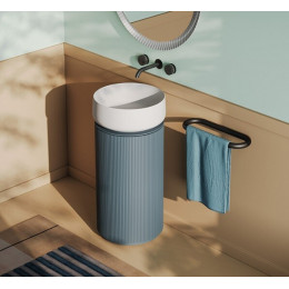 Тумба под раковину, Artceram, Opera, шгв 400*400*720, раковина-необходимо заказать, цвет-peacok