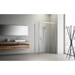 Дверь, Radaway, Idea KDJ, шв 1500*2005, петли-справа, хром, цвет стекла-прозрачный, Easy Clean