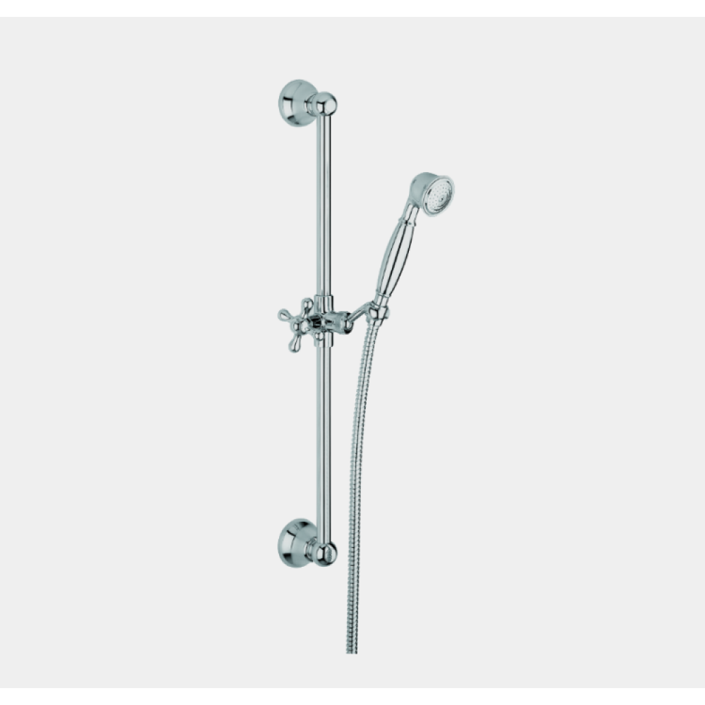 Душевой гарнитур, Fima Carlo Frattini, Sliding rail, цвет-золото