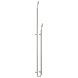 Полотенцесушитель, Сунержа, Локон, правый, шгв 125*128*1600, кабель с вилкой, цвет-сталь