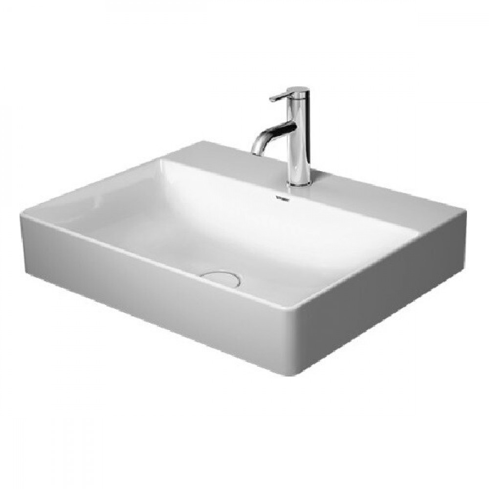 Раковина, Duravit, DuraSquare, шгв 600*470*105, цвет-белый