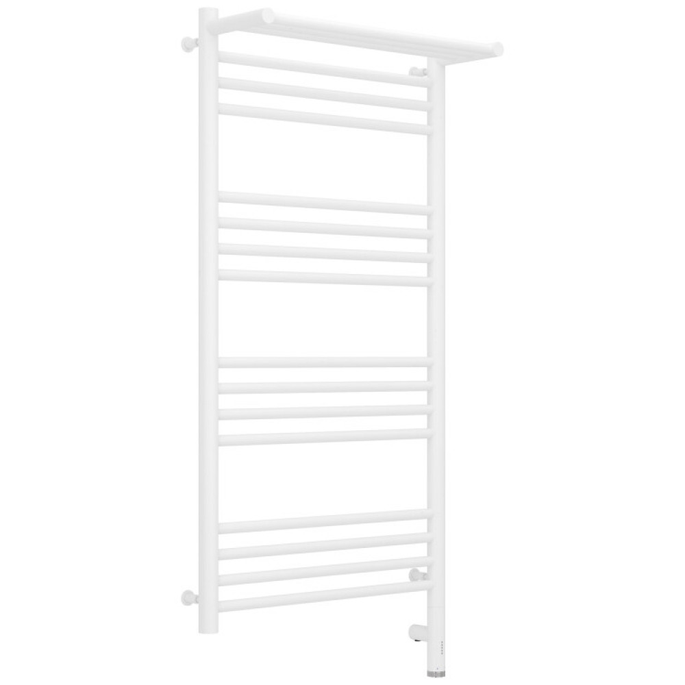 Полотенцесушитель, Сунержа, Богема 3.0, с 1 полкой, шгв 532*214*1124, нижнее справа, МЭМ, цвет-белый матовый