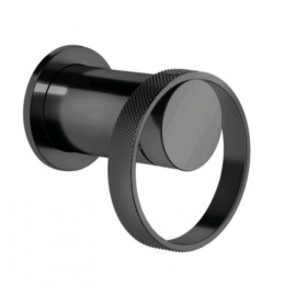 Смеситель для душа, Gessi, Anello, на 1 потребитель, цвет-Black Metal PVD