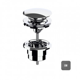 Донный клапан, Almar, для раковин, 1 1/4", цвет-Gun Metal Brushed PVD (ПРОДАЕТСЯ ТОЛЬКО В КОМПЛЕКТЕ С ОСНОВНЫМ ИЗДЕЛИЕМ) (Товар заказной, возврату не подл