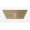 Верхний душ, Gessi, Minimali, 350*350, цвет-Brushed Brass PVD