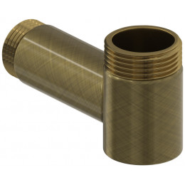 Уголок, Сунержа, переходной, НР G 1" / НР G 3/4", цвет-бронза состаренная