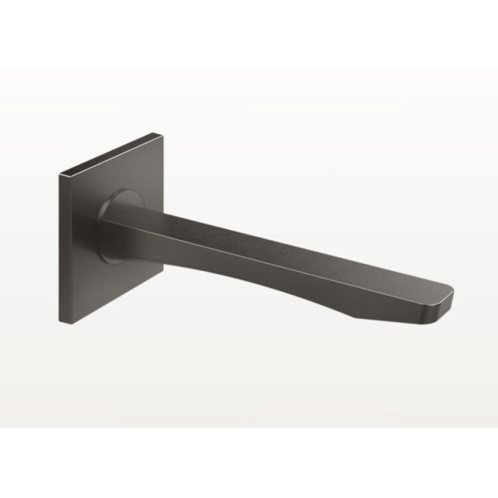 Излив, Gessi, Rilievo, цвет-Black Metal Brushed PVD